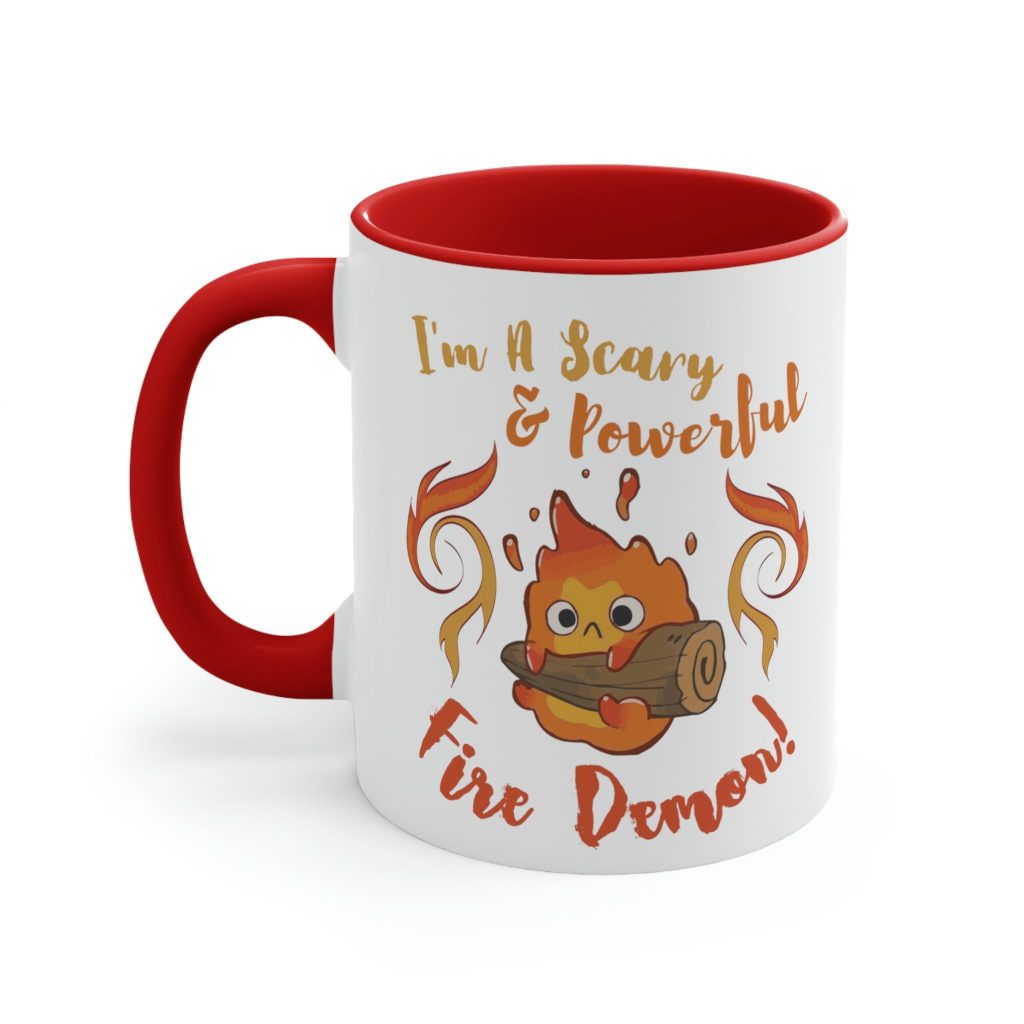 Calcifer Scary & Powerful Fire Mug - Image 4