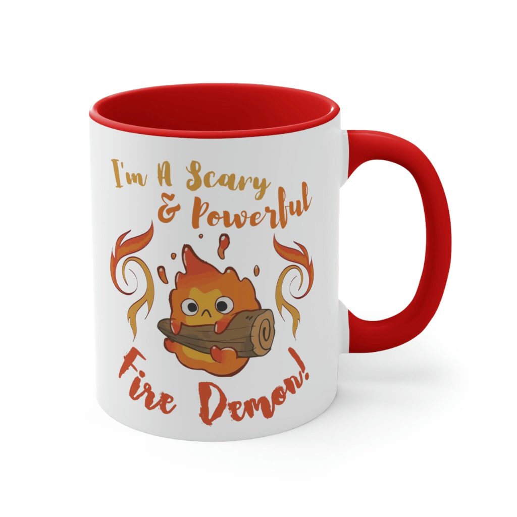 Calcifer Scary & Powerful Fire Mug - Image 2