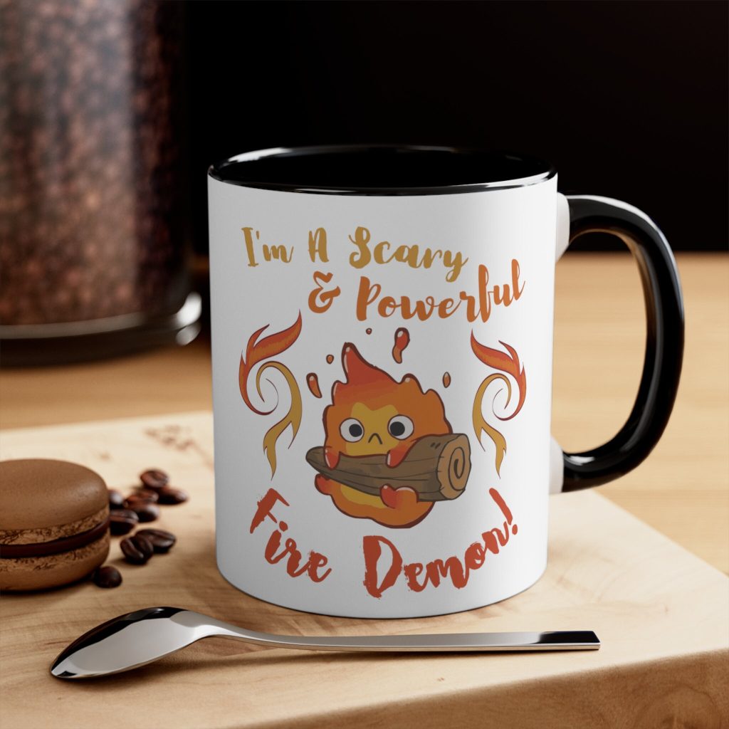 Calcifer Scary & Powerful Fire Mug - Image 5