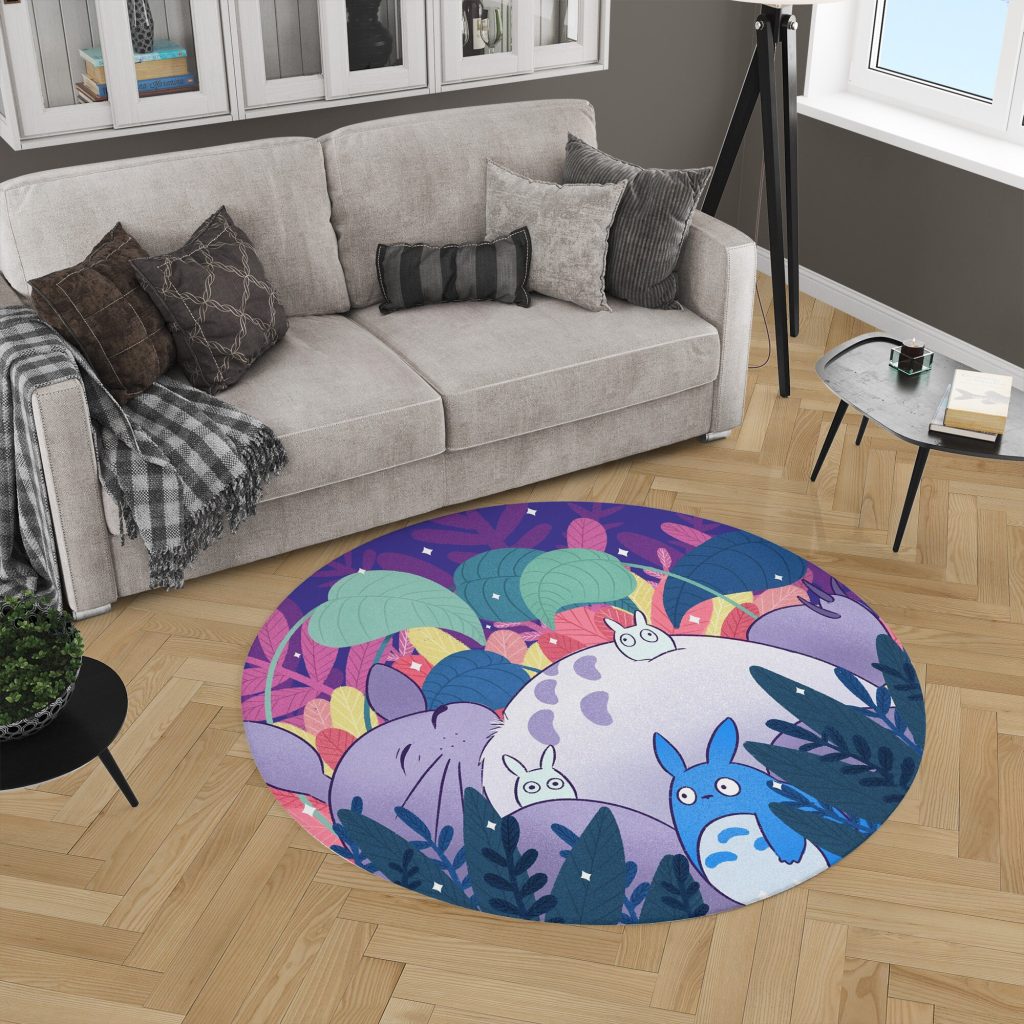 My Neighbor Totoro Studio Ghibli Round Rug