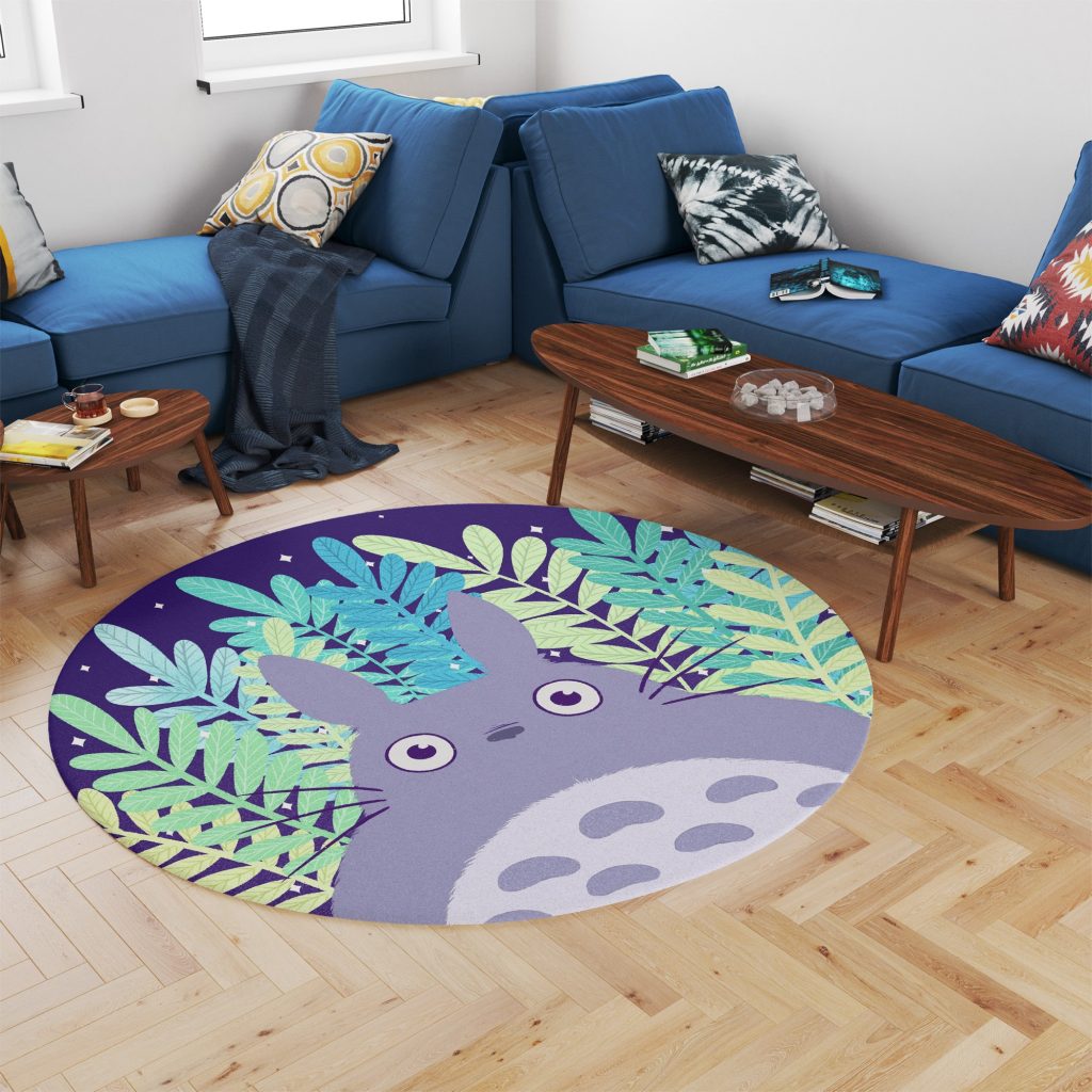 Totoro Studio Ghibli Round Rug - Image 5