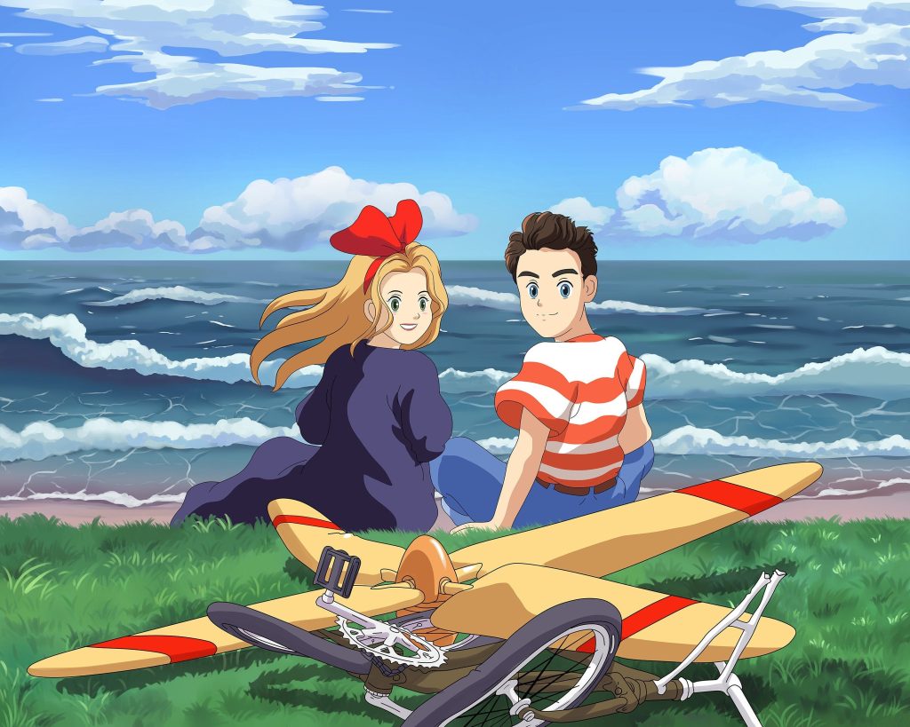 Ghibli Kiki's Delivery Service Personalized Portrait