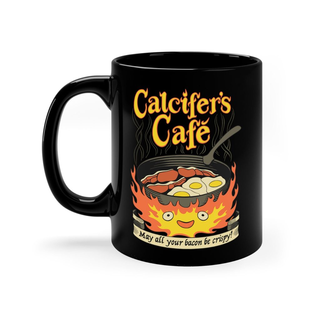 Studio Ghibli Howl's Moving Castle Calcifer's Mug - Image 3