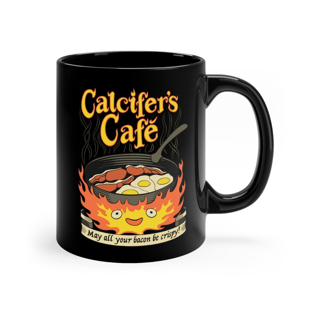 Studio Ghibli Howl's Moving Castle Calcifer's Mug - Image 2