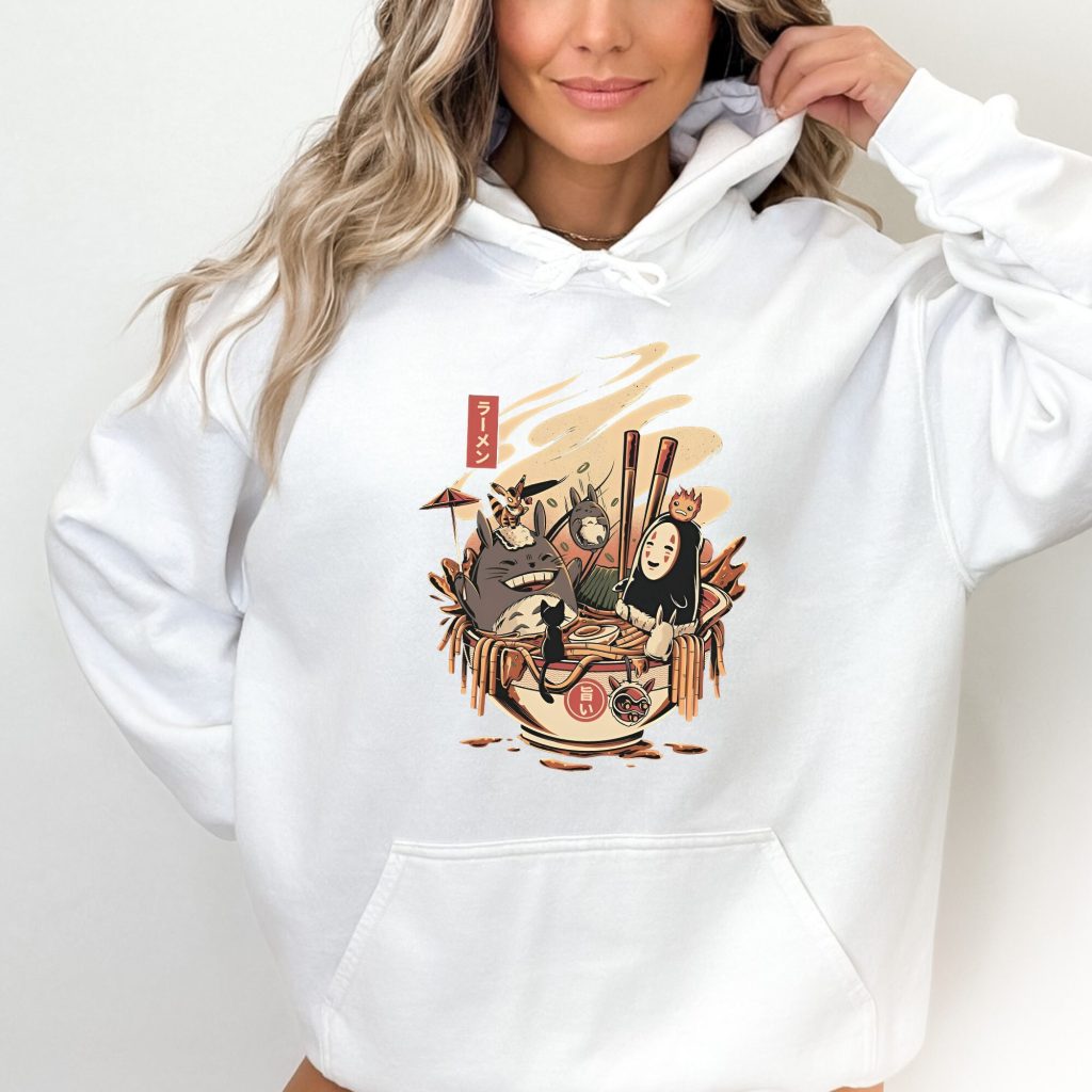 Ghibli Inspired Ramen Unisex Hoodie