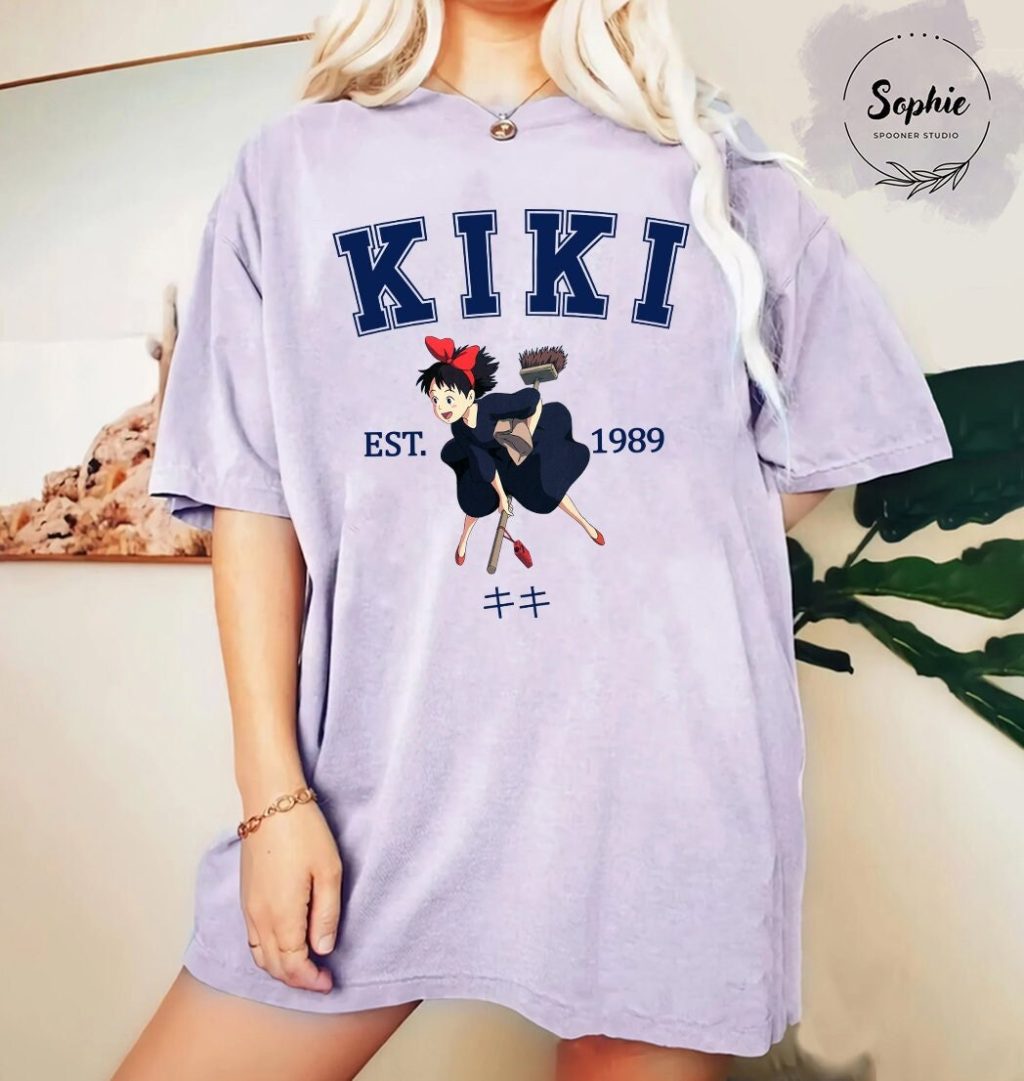 Studio Ghibli Anime Kiki's Delivery Service T-shirt - Image 2