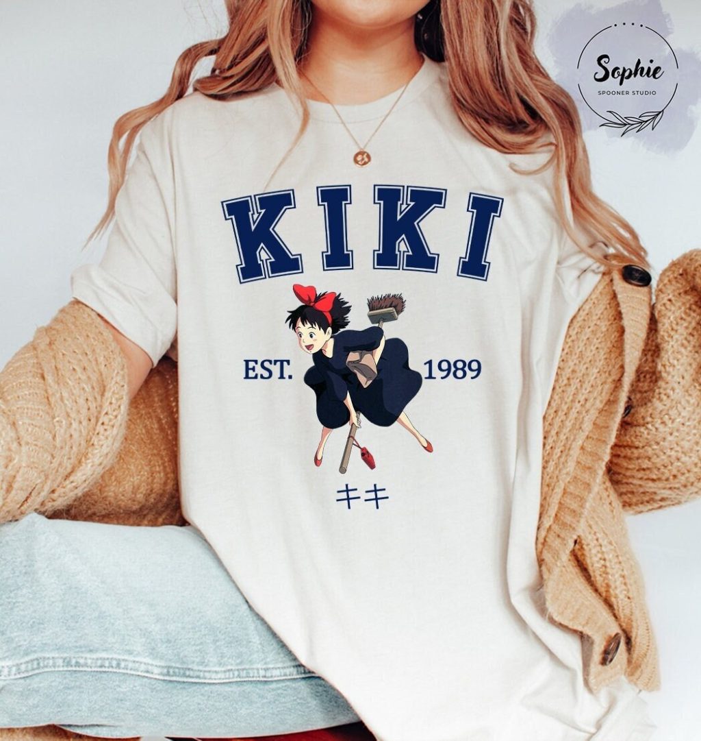 Studio Ghibli Anime Kiki's Delivery Service T-shirt - Image 5