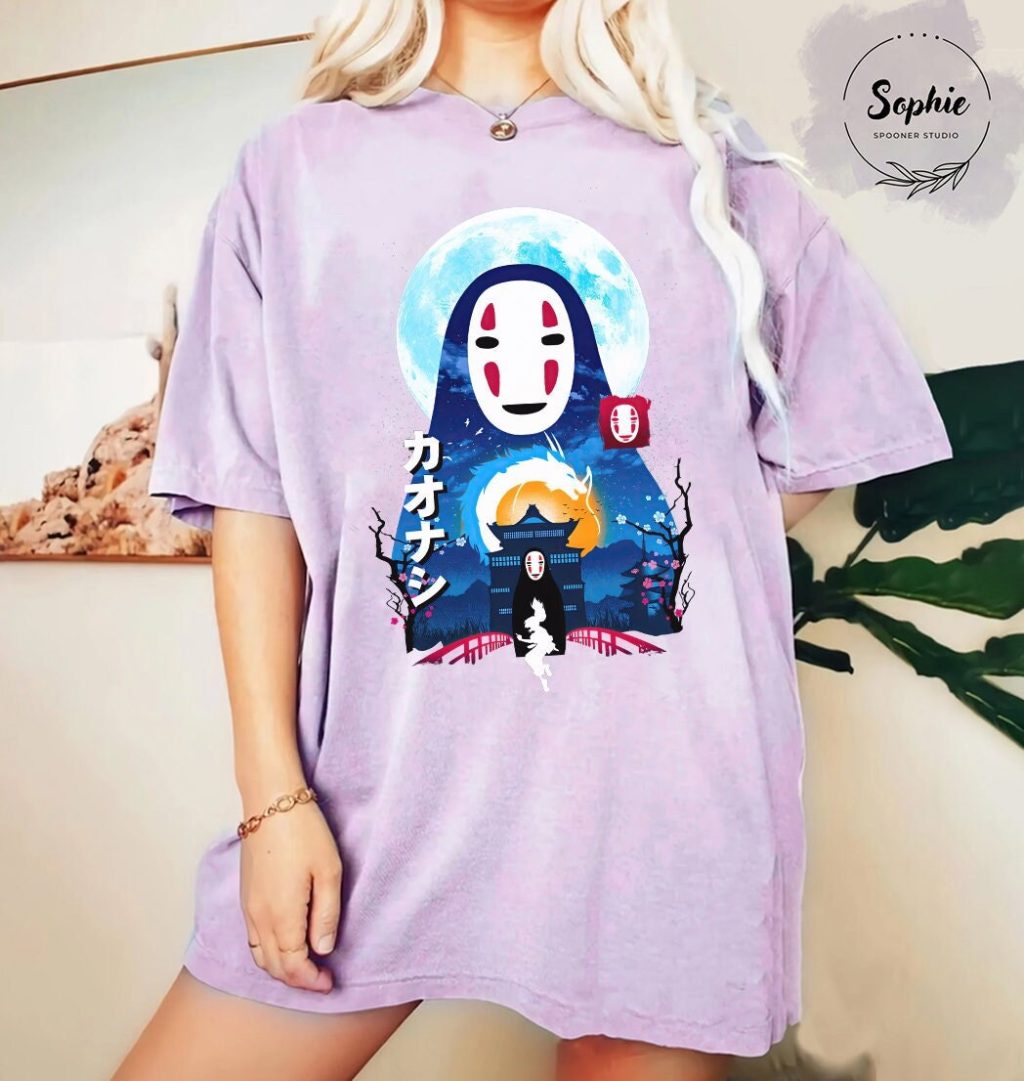Studio Ghibli Spirited Away No Face T-shirt