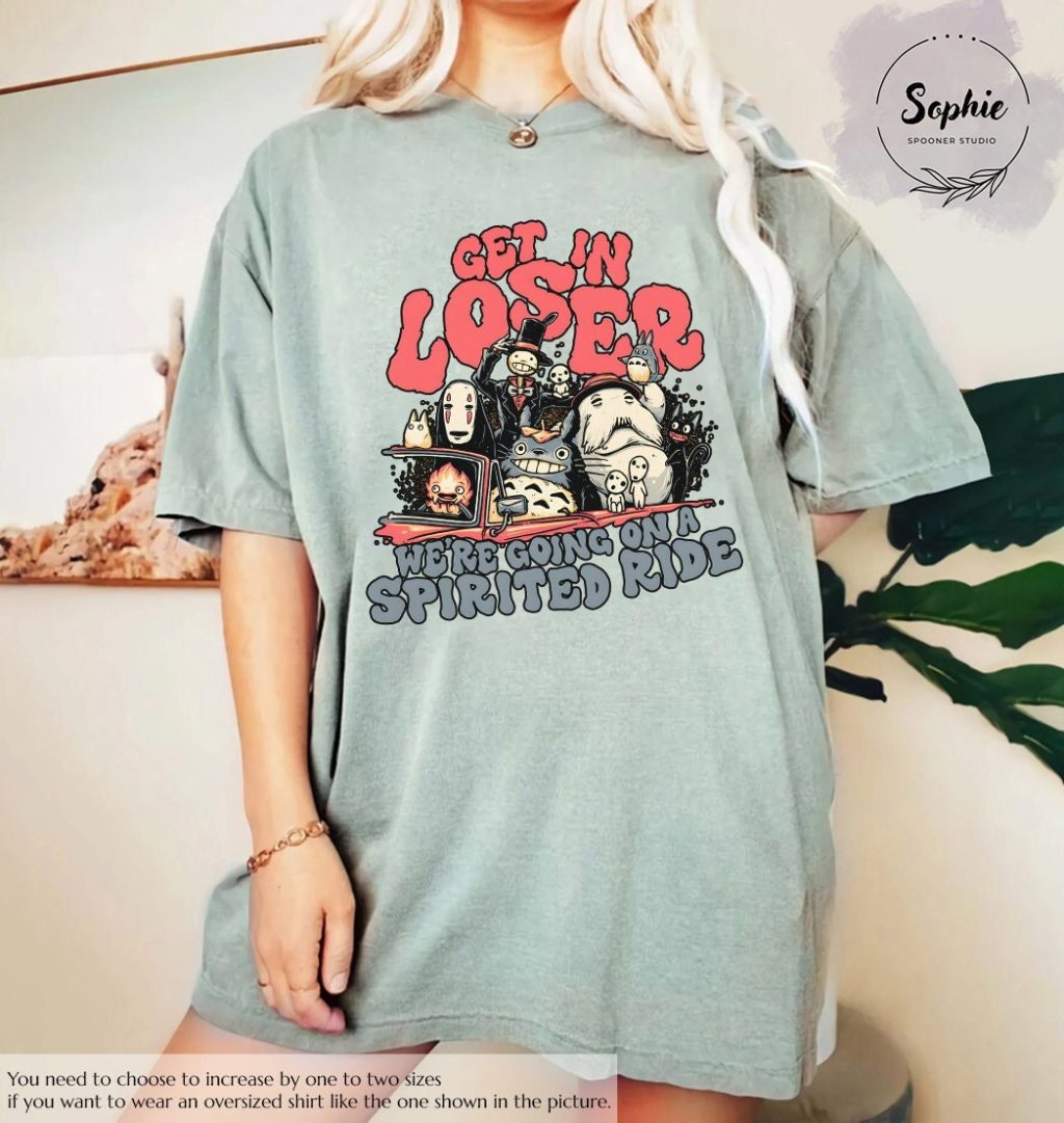 Studio Ghibli Spirits Funny T-shirt