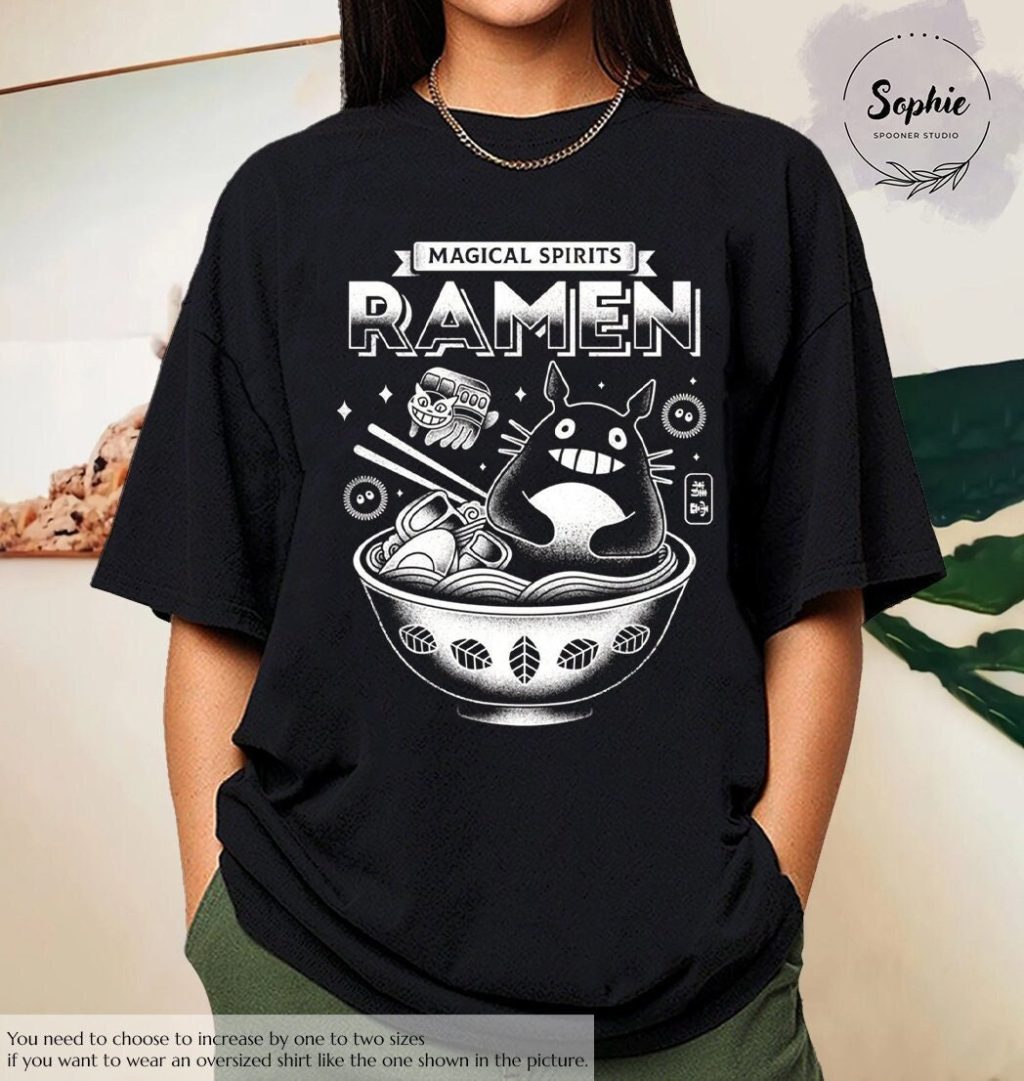 Studio Ghibli Totoro Ramen T-shirt