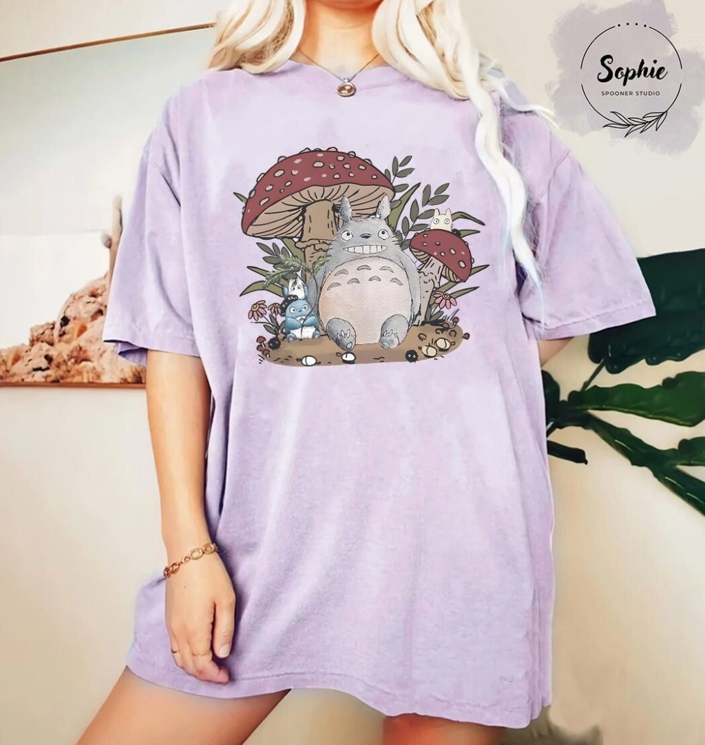 Studio Ghibli Friends & Totoro T-shirt - Image 5