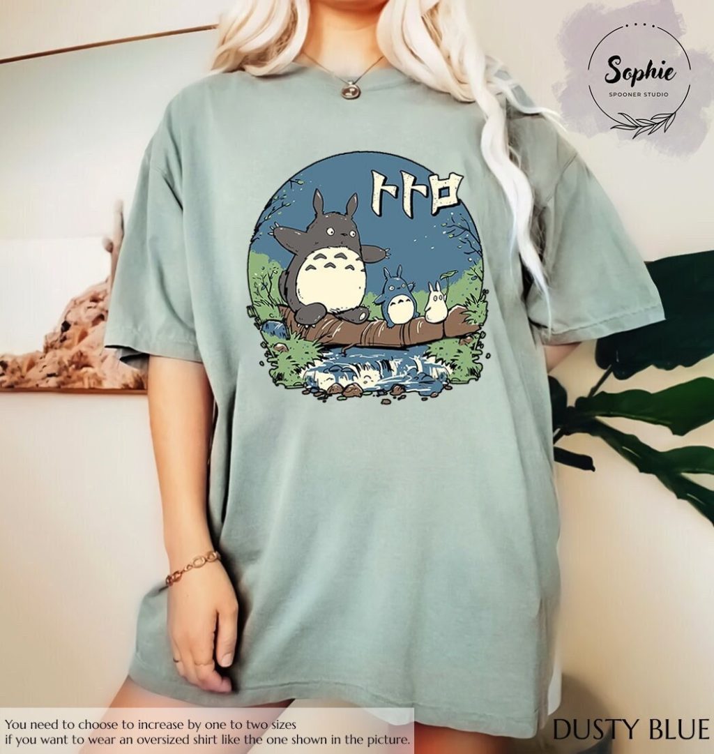 Studio Ghibli My Neighbor Totoro & Friends T-shirt - Image 2