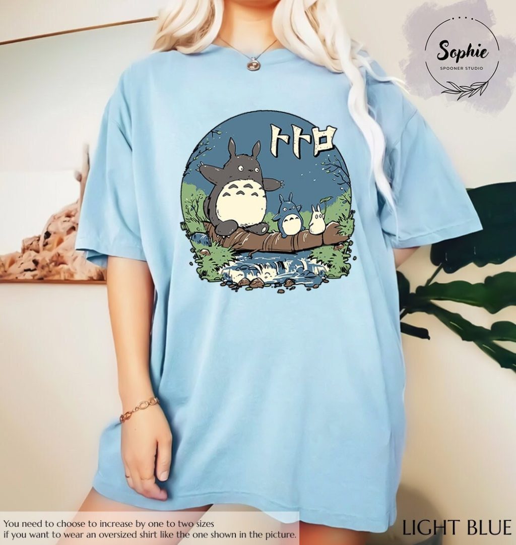 Studio Ghibli My Neighbor Totoro & Friends T-shirt - Image 4