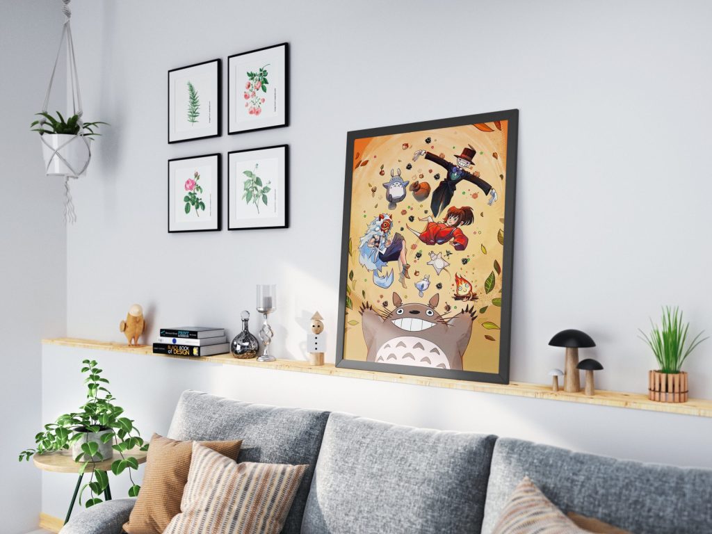 Studio Ghibli Totoro & Characters Wall Art - Image 4