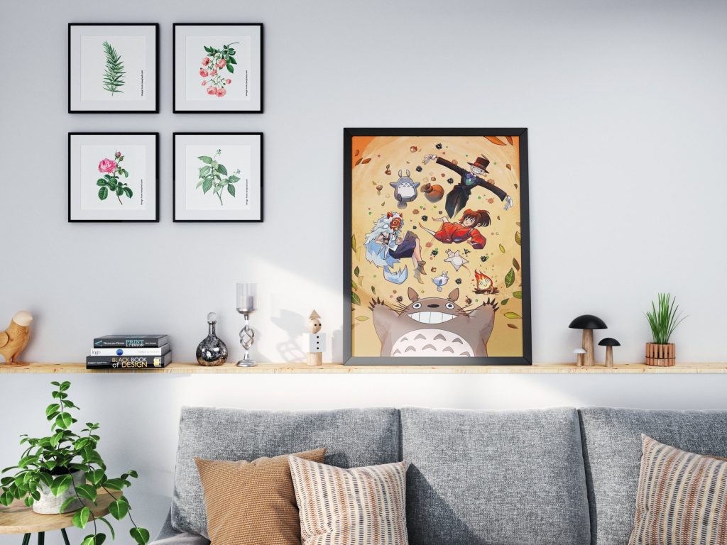 Studio Ghibli Totoro & Characters Wall Art - Image 5