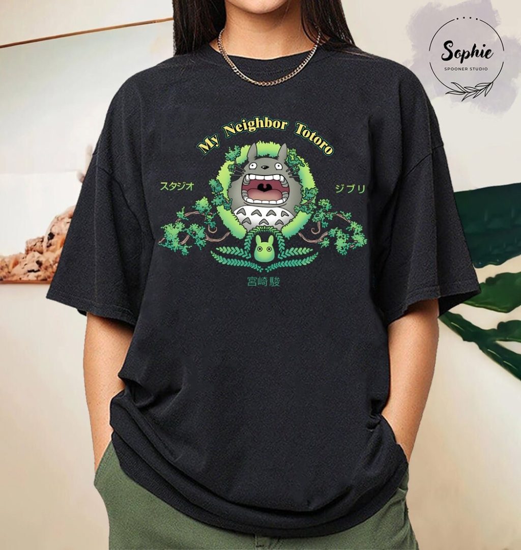 Studio Ghibli Anime Totoro T-shirt - Image 4