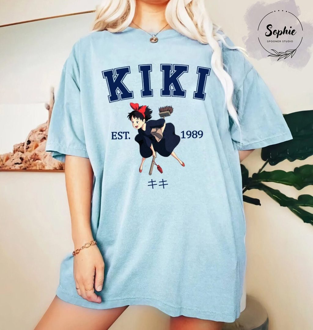 Studio Ghibli Anime Kiki's Delivery Service T-shirt - Image 4