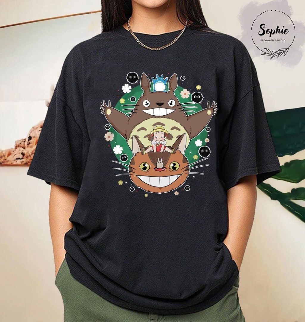 Studio Ghibli My Friendly Totoro T-shirt - Image 2