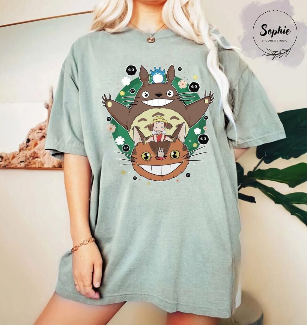 Studio Ghibli My Friendly Totoro T-shirt - Image 5