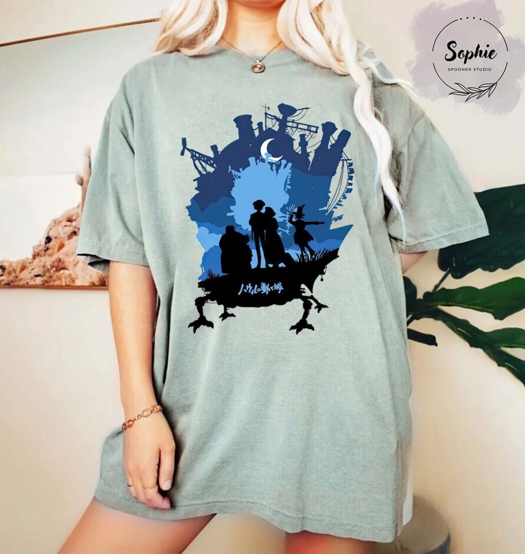 Studio Ghibli Howl's Moving Castle T-shirt