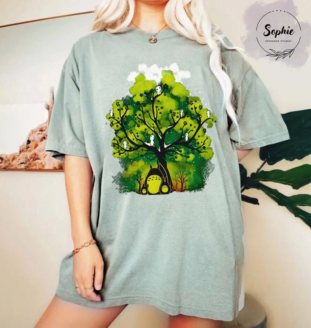 Studio Ghibli Totoro Black T-shirt - Image 6