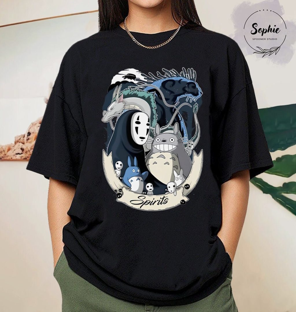 Studio Ghibli Spirits T-shirt
