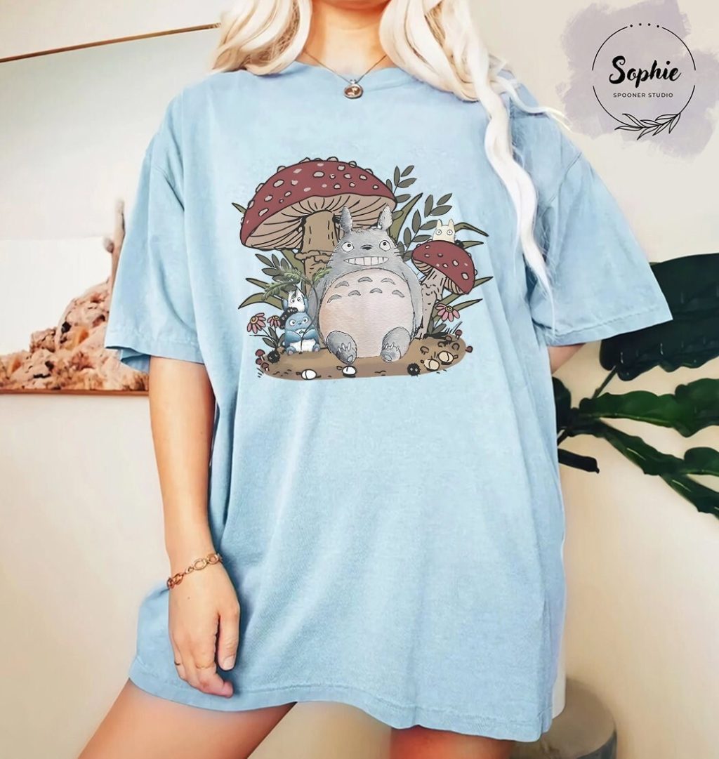Studio Ghibli Friends & Totoro T-shirt - Image 2