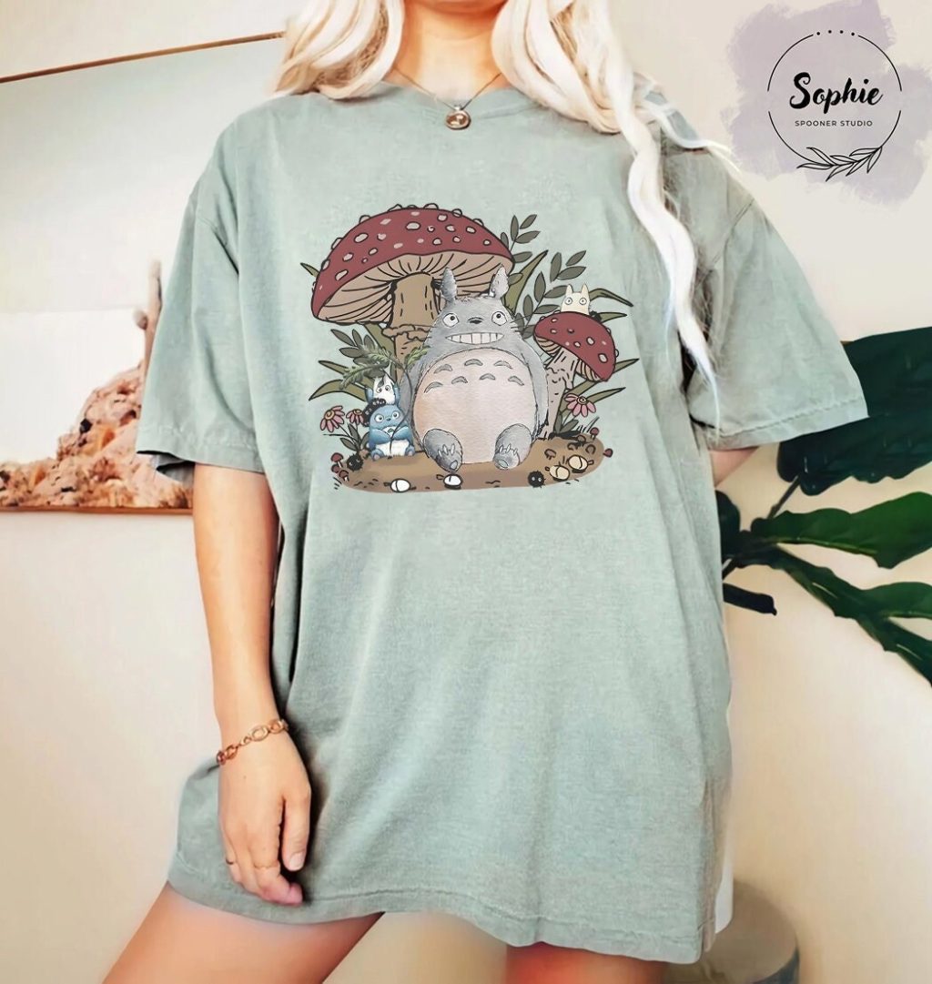 Studio Ghibli Friends & Totoro T-shirt - Image 4