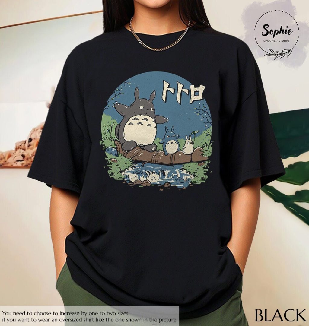 Studio Ghibli My Neighbor Totoro & Friends T-shirt - Image 5