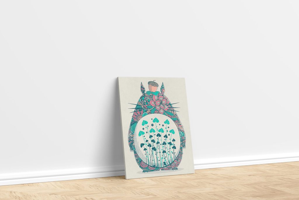Studio Ghibli Totoro Art Anime Wall Art - Image 5