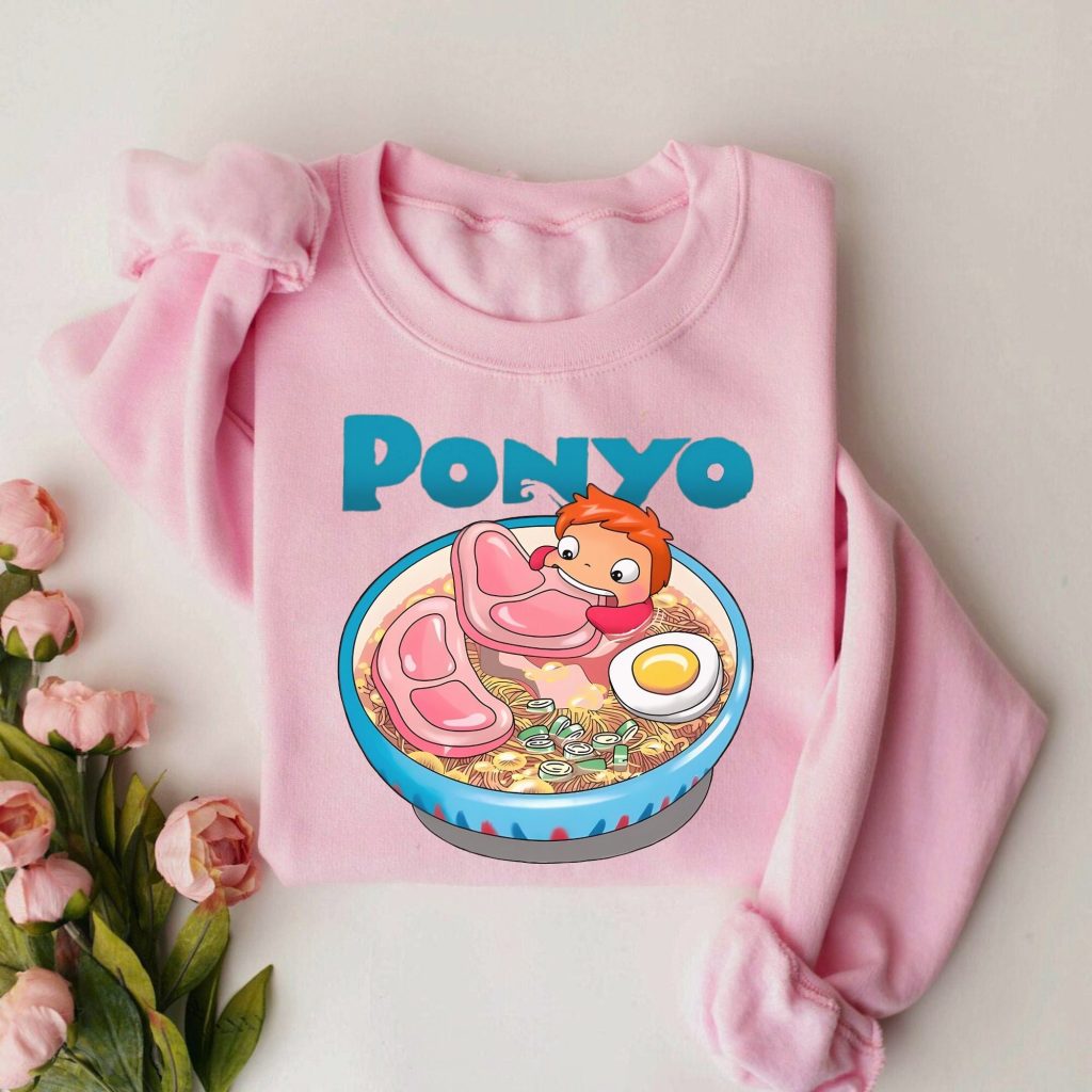 Studio Ghibli Ponyo Y2K Sweatshirt
