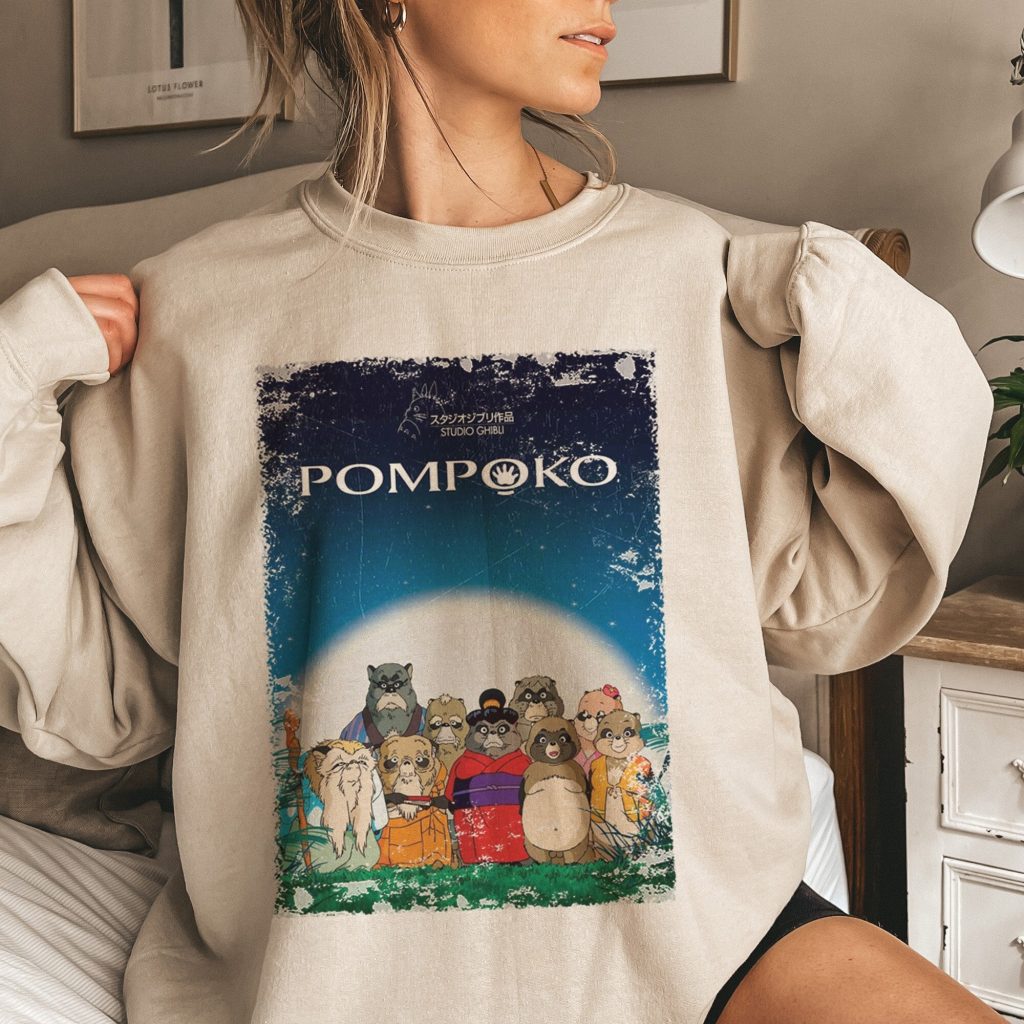PomPoko Ghibli Sweatshirt