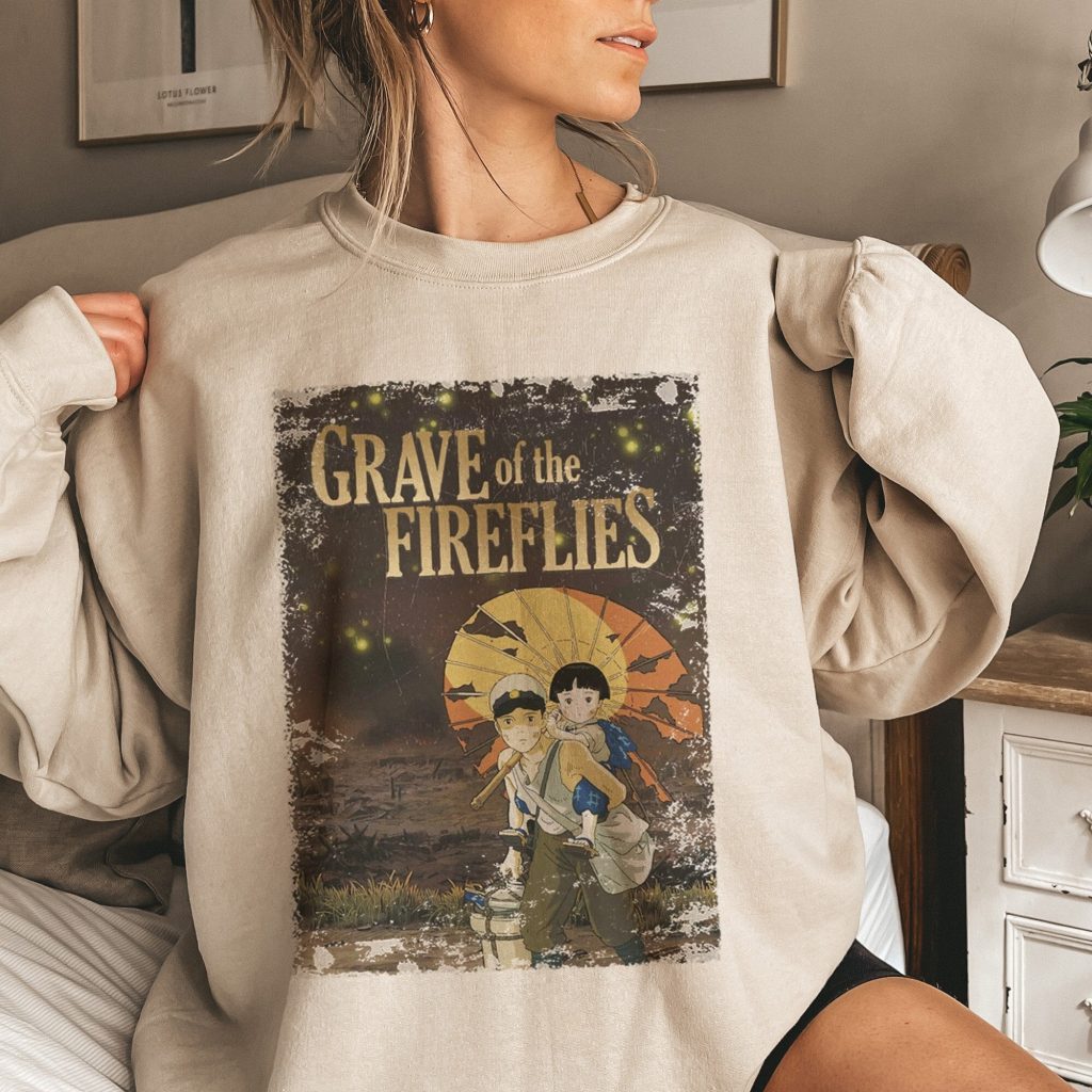 Grave of the Fireflies Studio Ghibli Sweatshirt