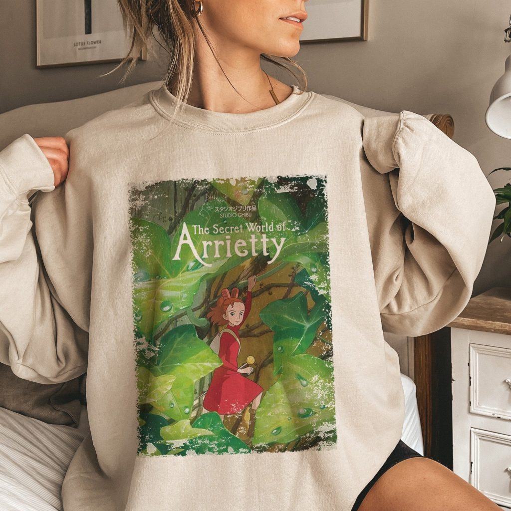 The Secret World of Arrietty Studio Ghibli Sweatshirt