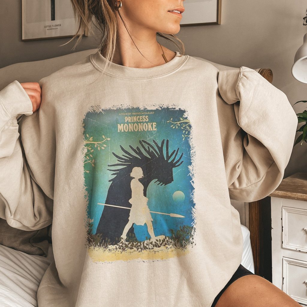 Princess Mononoke Ghibli Hayao Miyazaki Sweatshirt