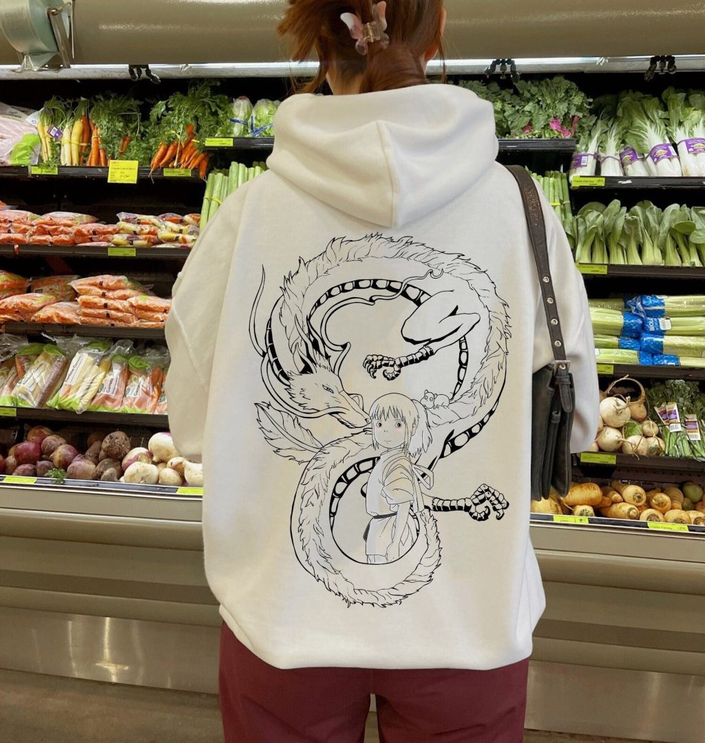 Chihiro and Haku Spirited Away Hoodie - Image 2