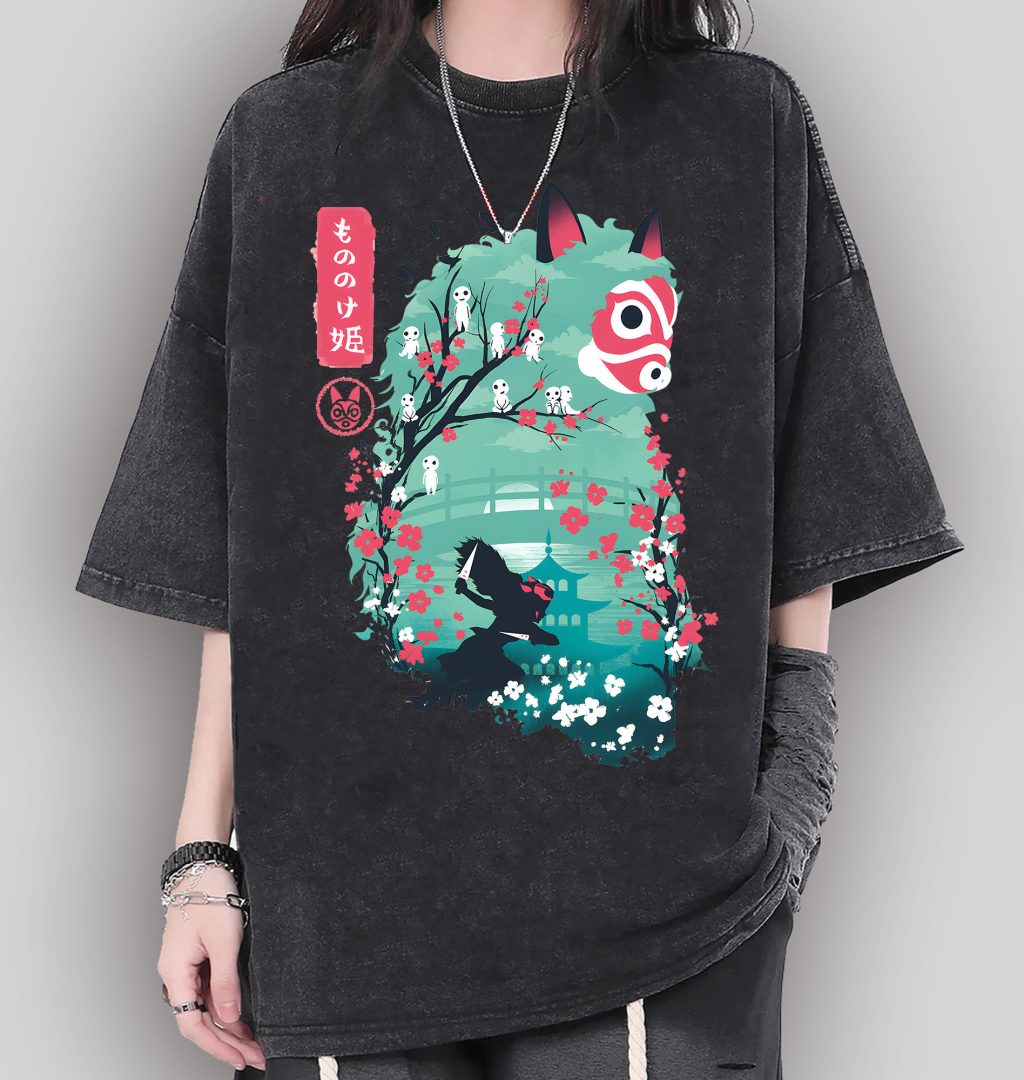 Comfort Colors Princess Mononoke Sweatshirt - Image 5