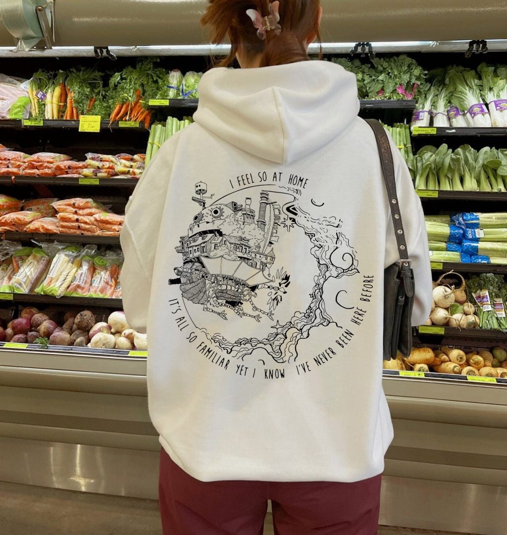 Howl's Moving Castle Ghibli Anime Hoodie