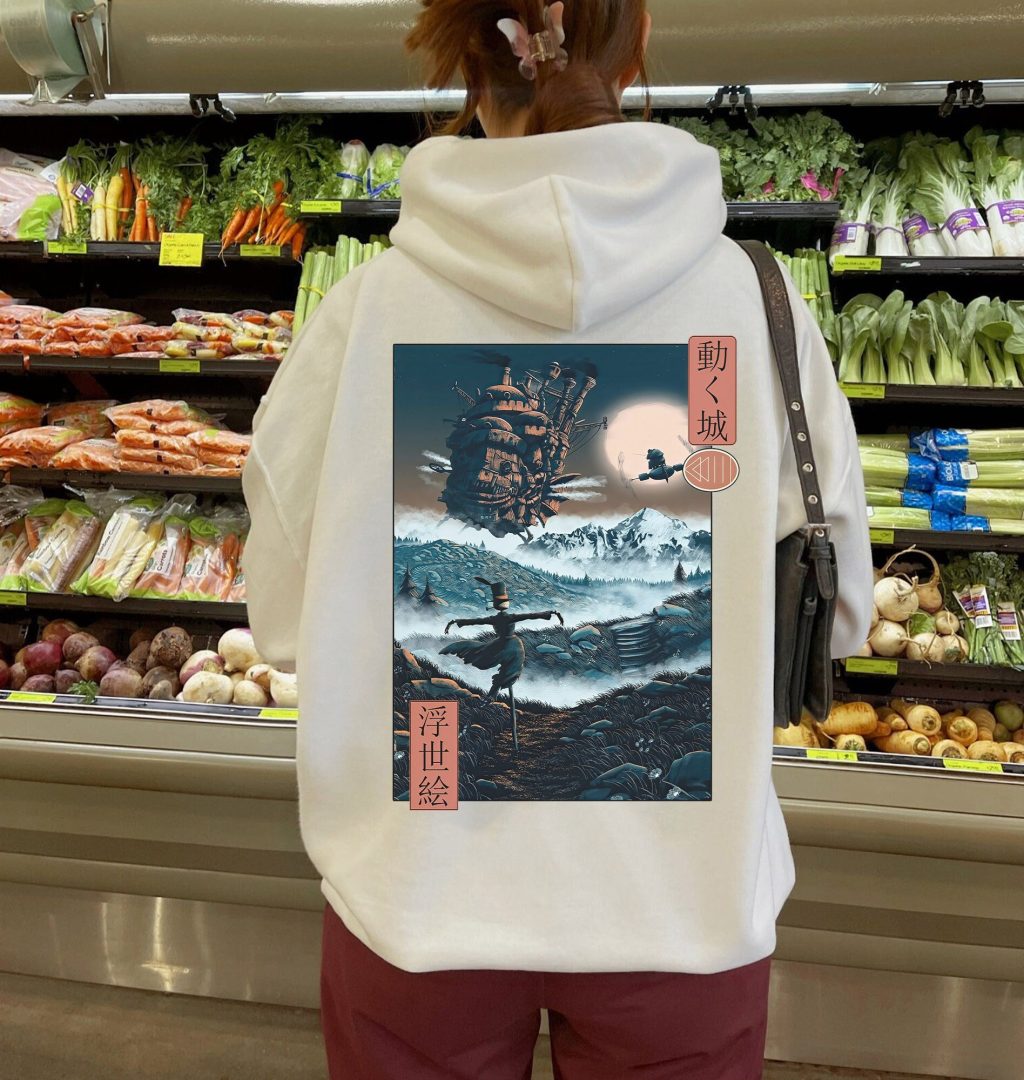 Ghibli Studio Howl's Moving Castle Hoodie - Image 2
