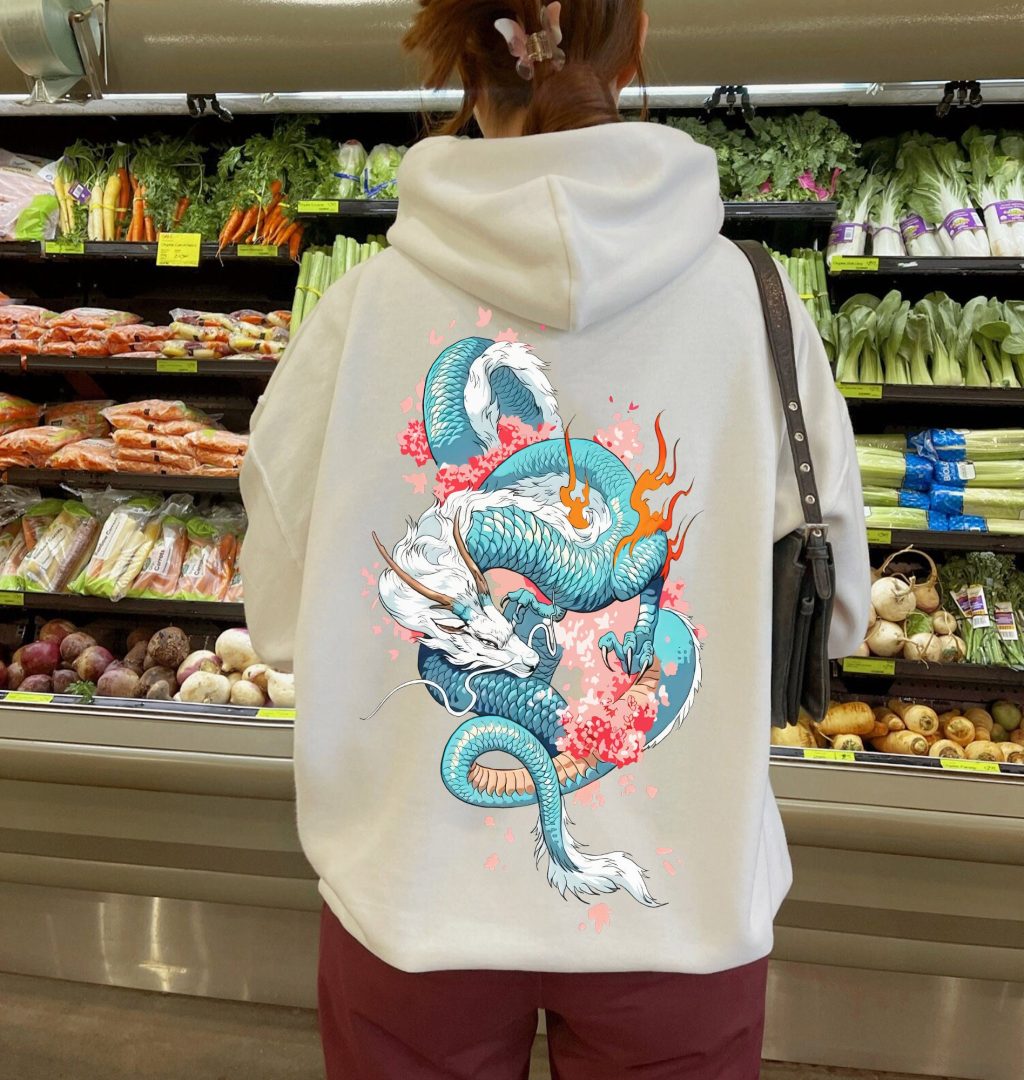 Spirited Away Dragon Hoodie