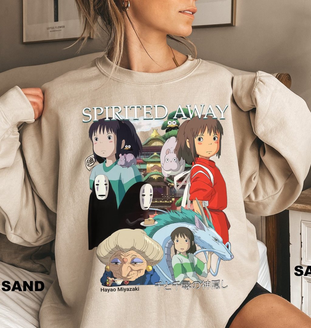 Comfort Colors Spirited Away Poster Sweatshirt