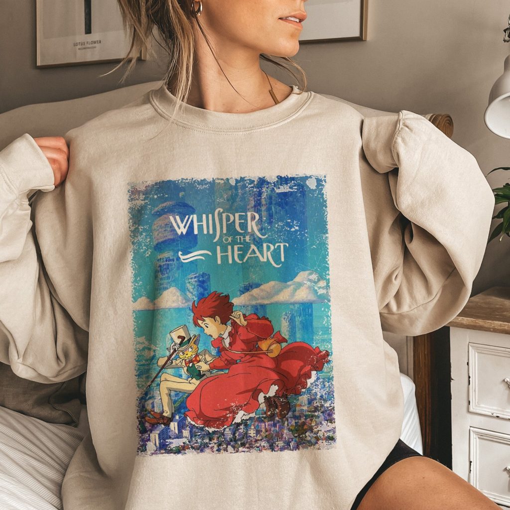 Whisper Of the Heart Studio Ghibli Sweatshirt