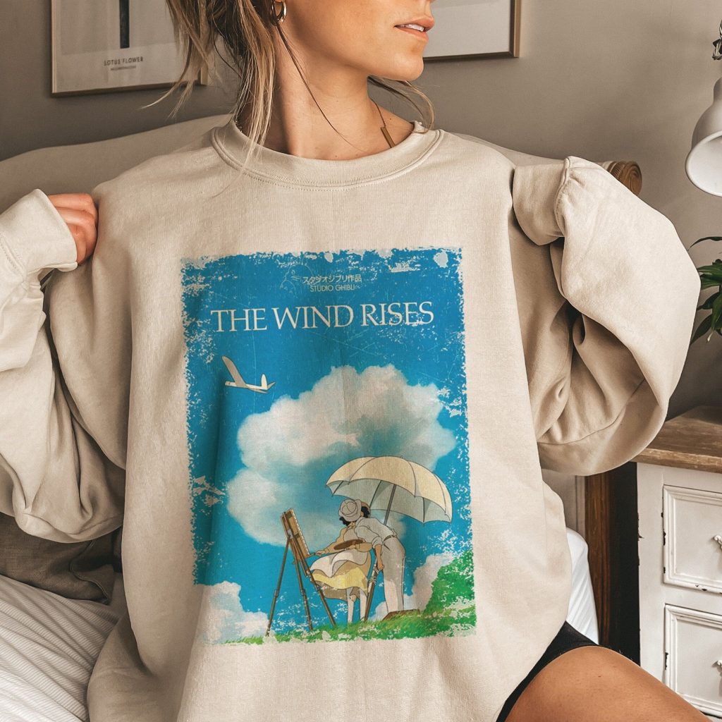 The Win Rises Ghibli Film Sweatshirt