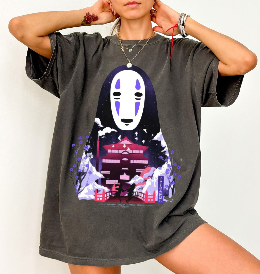 Comfort Colors Studio Ghibli No Face Shadow T-Shirt