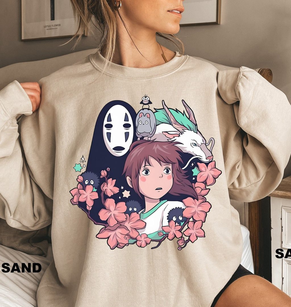 Comfort Colors Spirited Away Ghibli Sweatshirt