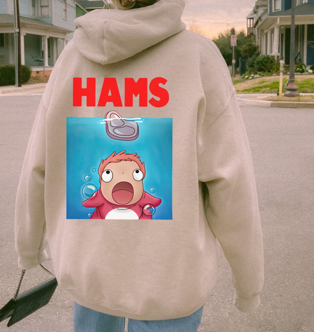 Ponyo Hams Ghibli Hoodie