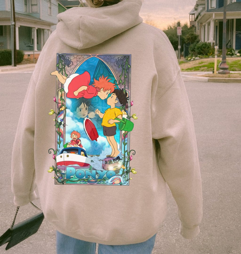 Ponyo Ghibli Hoodie