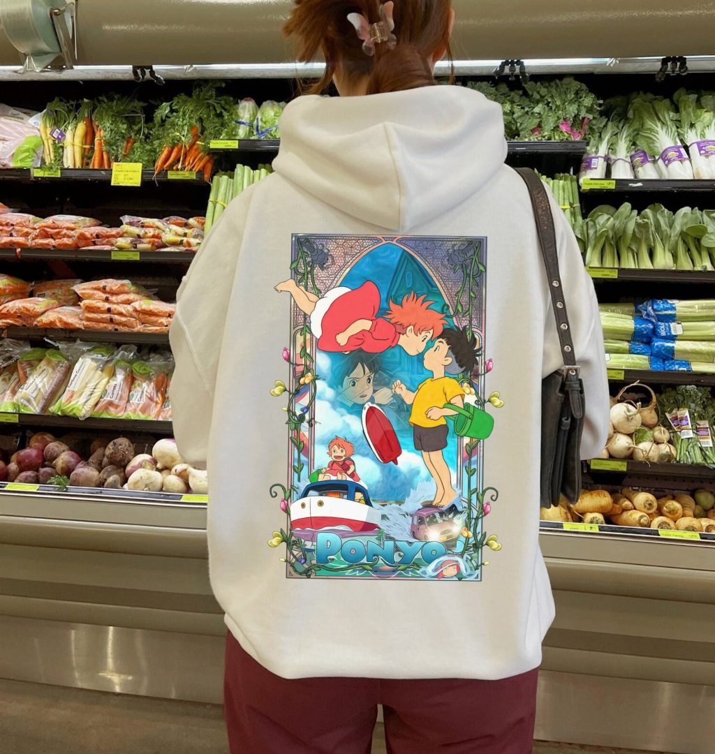 Ponyo Ghibli Hoodie - Image 4