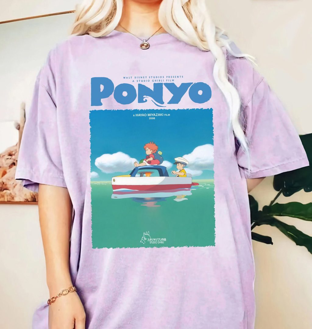 Comfort Colors Ponyo and Sosuke T-shirt - Image 2