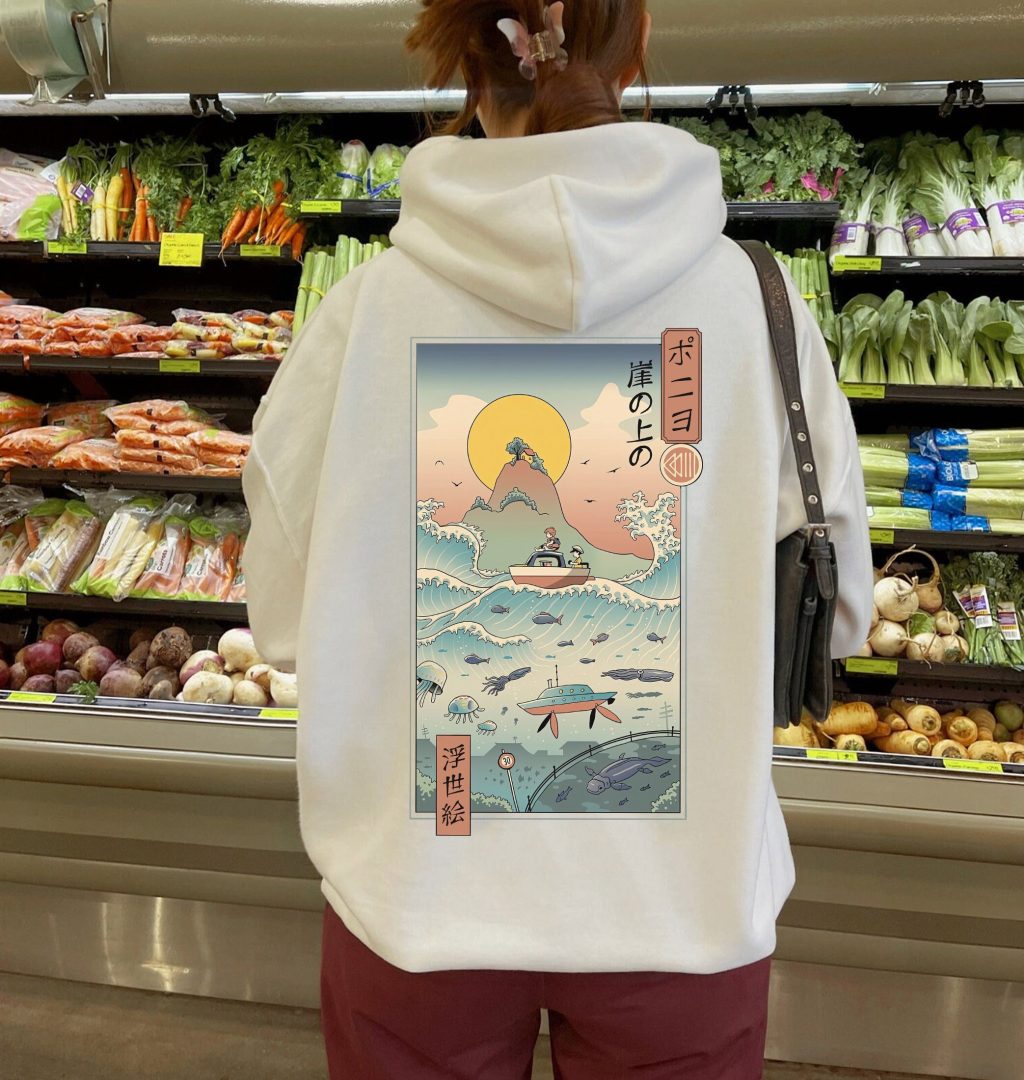 Japan Ponyo Hoodie - Image 2
